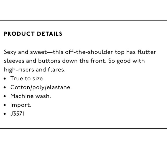 MADEWELL Texture and Thread Off the Shoulder Top - Picture 10 of 10